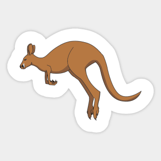 Kangaroo Sticker